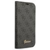 Guess GUBKP14SHG4SHK iPhone 14 / 15 / 136.1 czarny/black book 4G Vintage Gold Logo